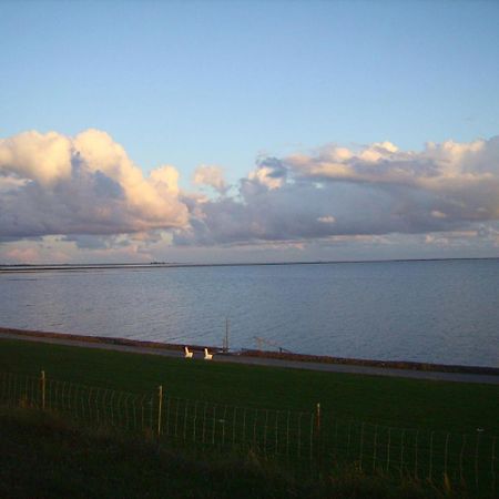 Haus-Halligblick-Ferienwohnung-Hamburger-Hallig Dagebüll Exterior foto